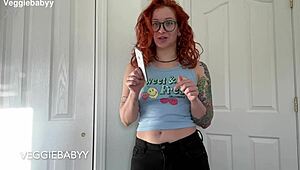 your step-sis spreads shaved asshole for taboo rimjob fetish full vid