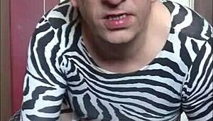 bisexual crossdresser mark wright begs a guy to piss fill his mouth while shy mate films on phone