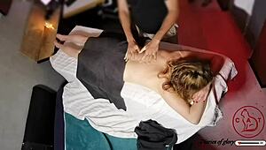 i paid for your massage now you cheating milf wife suck my small cock mouthful cum 😈💦