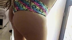 damn this latina's big ass shakes so good while dancing...
