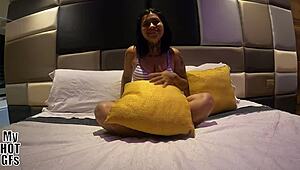 pretty elizabet squirts hard during intense pov casting fun with her curvy friend