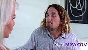 Stepmom okays raw anal pounding of her tight british asshole