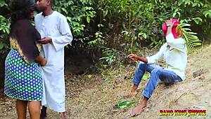 bbw king's wife rides two monster cocks deep in bush creampie orgy 😈🍑💦