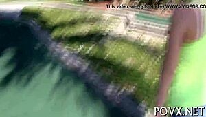 Petite Barely Legal Teen Delivers Sloppy Suck Before Hard Fuck