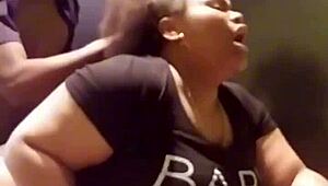 BbW latina skipped kitchen cleanup so i punished her fat ass wet pussy hard