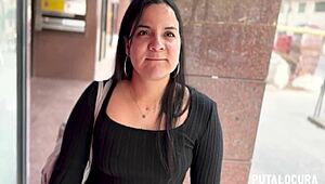 damn i caught shy chubby salome modeling then fucked her hard in hotel