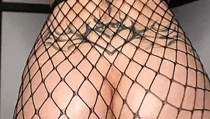 pov sporty big ass redhead babe rides dildo hard until massive cumshot orgasm