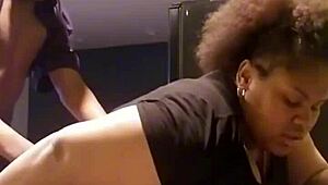 BbW latina skipped kitchen cleanup so i punished her fat ass wet pussy hard