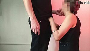 Curvy Big Tits Latina Stepsister Blows Stepbrother After Party Arrival