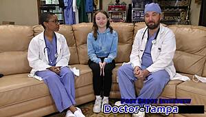 Strangers collide in Dr Tampa's unfair night edition with Serena Morgan's moans and domination