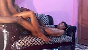 Hanif and Manik Mia Bang Popy Khatun and Mst Sumona in Desi Hardcore Foursome