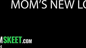 STEPMOM IGNORED TOO LONG RIDES COCK IN FISHNETS NOW