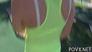 Petite Barely Legal Teen Delivers Sloppy Suck Before Hard Fuck