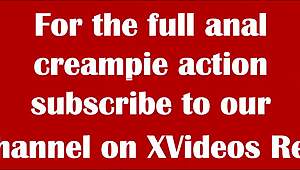 how does amateur toilet anal creampie go wrong again?