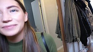 POV Drilling Cute Redhead Stranger Doggystyle Hardcore