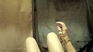 french housewife slut bound and dildo fucked in bdsm home session