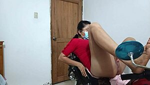 Slutty curvy latina stepdaughter shakes ass begging for hot pussy juice fill