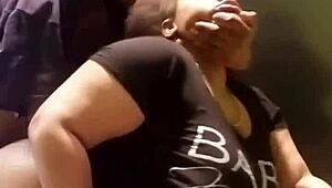 BbW latina skipped kitchen cleanup so i punished her fat ass wet pussy hard
