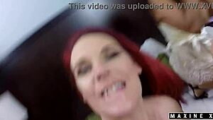 Lily Cade and Chrissy Daniels dive into redhead lesbian pussy licking frenzy