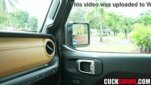 Cuckold Hubby Spies Then Commands Wife Fuck Lover Deep