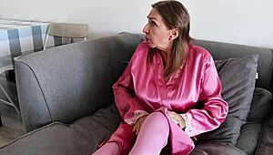 stepmom caught me watching porn so she reveals her futanari cock in taboo pov roleplay