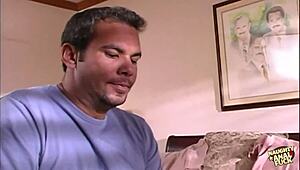 Cheating husband revenge: busty blonde milf bends over for deep anal doggystyle creampie from stranger