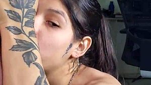 Wife gives deep throat pov blowjob handjob domination submissive cum straight down throat fetish