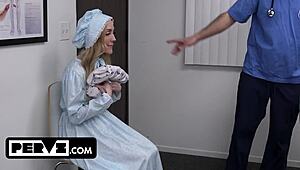 Religious Teen Emma Starletto Begs for Perv Doctor Creampie Exam!