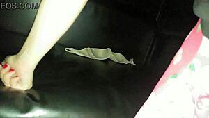 Married bride Karina sucks gloryhole cocks then gives ass to Lucas at swing house