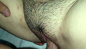 Chubby Latina Stepsis Lets Stud Fuck Her Juicy Hairy Pussy in Taboo Creampie