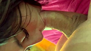 called my cute latina friend iara over to fuck my hubby with her big ass ffm moans lingerie 😘🍑