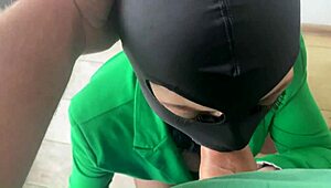 as curvy latina milf housewife i serve coffee with breast milk