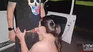 monica lima teaches wives hotwife secrets in public square sluttily