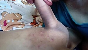 whipping lashes make her blowjob agony pure teen pain