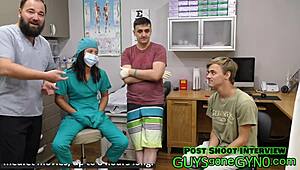 canada and frank deliver twisted healthcare in latex workout