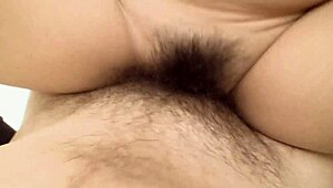 beautiful black-haired asian fukushima nagisa visits guy's home and heats up