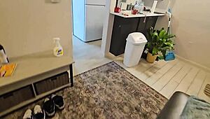 Bunny Fae nerdy stepsis rides POV cowgirl deepthroat creampie dirty roleplay