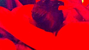 Cock Hungry BBW Milf Sucks Strokes Blindfolded Swallows Cum Close-Up