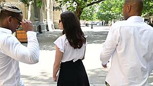 Language Teacher Billie Star Begs BBC Students: Who's DPing Me First in This Fuck Fest?!