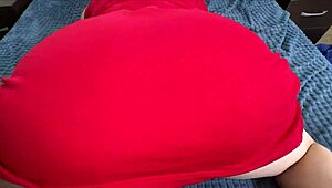 big fat milf lets me grope her huge tits ass then bends for doggystyle pounding