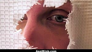 Stepson takes natasha nice in shower anal pounding