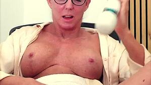 Student, my wet shaved pussy needs your cock in this office now?