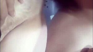 Indonesian girl shyly tempted home while parents away