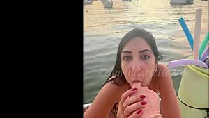 renatinha mello boat ride cum ass tits party