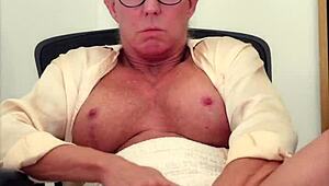 Student, my wet shaved pussy needs your cock in this office now?