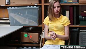 shoplifter catarina petrov tempted into secret garage deal after close call