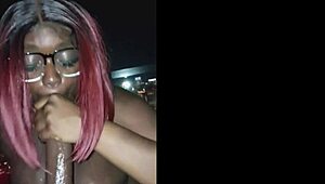 Intense Cityscape Blowjob Explodes in Sky-High Facial