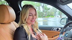 Big tit blonde milf ripped clothes fucked hard on milftrip pickup