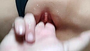 Watch me practice on this shaved fuck doll's big pussy and tight ass