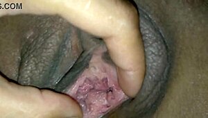 pretty shaved pussy babe cries in pain from rough anal but begs for creampie anyway